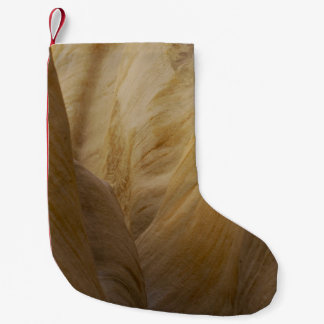Grauer und gelber Stein Kleiner Weihnachtsstrumpf