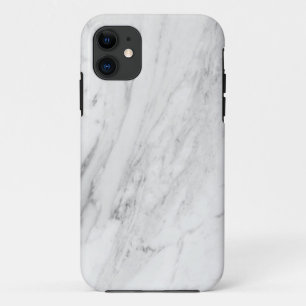 Grauer weißer Marmor Case-Mate Tough Apple iPhone Hülle