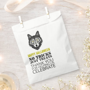 Grauer Wolf, Halloween-Party Geschenktütchen