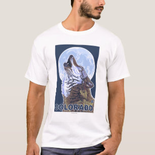 Grauer Wolf HowlingColorado T-Shirt