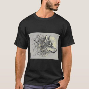 Grauer Wolf T-Shirt