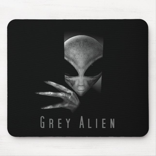 GRAUES ALIEN MOUSEPAD (Vorne)