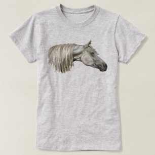 Graues Arabisches Pferd T-Shirt