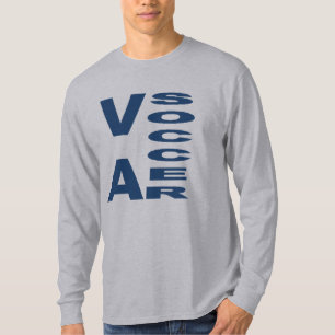 Graues basisches T-Shirt VIRGINIA SOCCER