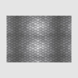 Graues Drache-Skala-Fantasie-Geschenk-Seidenpapier Seidenpapier