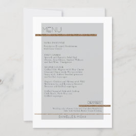 Graues einfaches geometrisches, modernes, gelbes w einladung