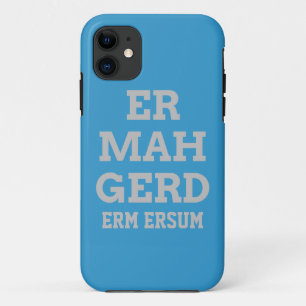 Graues Ermahgerd iPhone 5 Tough Xtreme Case