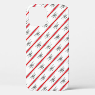 Graues Flugzeug rote Linien Flugzeuge Pilot Flugze Case-Mate iPhone Hülle