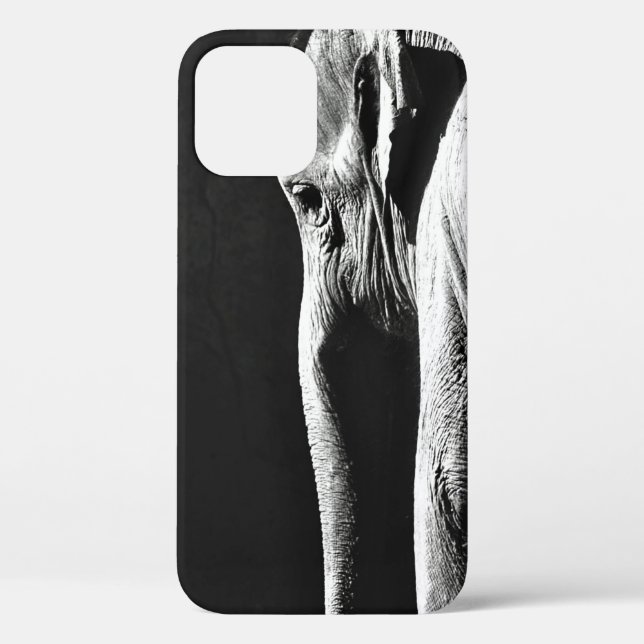 GRAUES-FOTO Case-Mate iPhone HÜLLE (Rückseite)