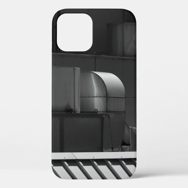 GRAUES FOTO EINES ZUGES Case-Mate iPhone HÜLLE (Rückseite)