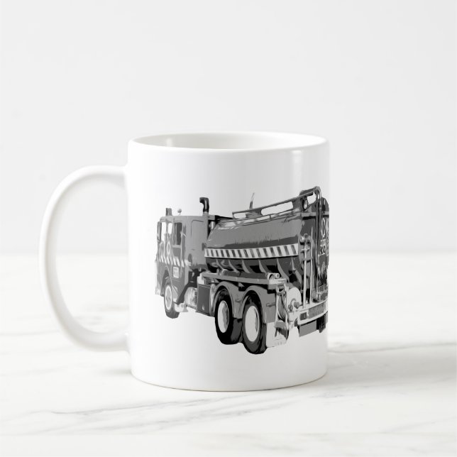 Graues Freiburmöl gestrichen, Kaffeetasse (Links)