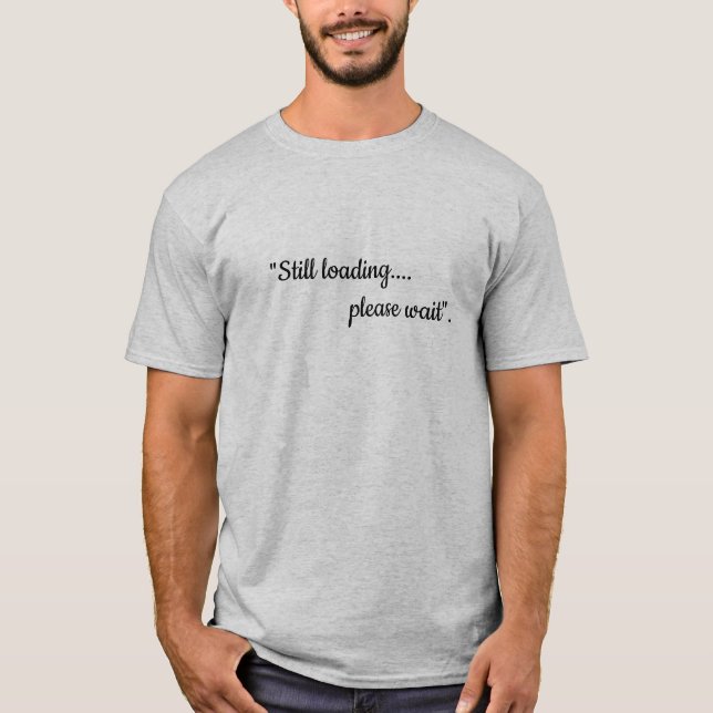 Graues Herren T-Shirt (Vorderseite)
