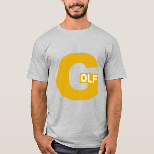 Graues Herren-T-Shirt DESIGN GOLF T-Shirt