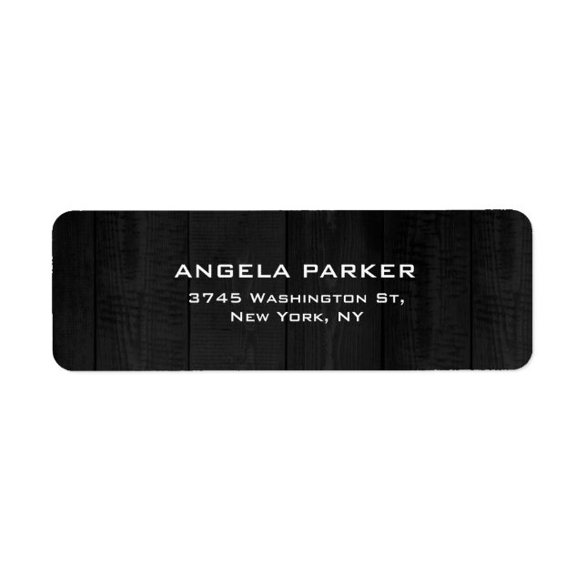 Graues Holz Schlicht elegant zeitgenössisch einzig (Vorne)