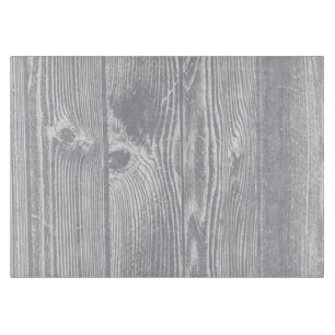 Graues hölzernes Glasschneiden-Brett Schneidebrett