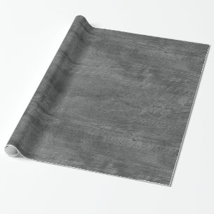 graues Holzmuster-Geschenkpapier Geschenkpapier