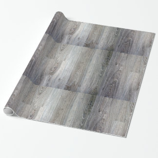 graues Holzmuster-Geschenkpapier Geschenkpapier