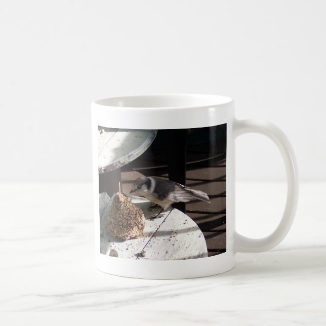 Graues Jay und Bell-Tasse Tasse (Rechts)
