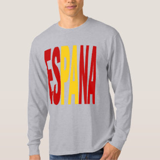 Graues Langarm-T-Shirt ESPANA T-Shirt