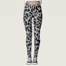 Graues Leopard-Druckmuster
