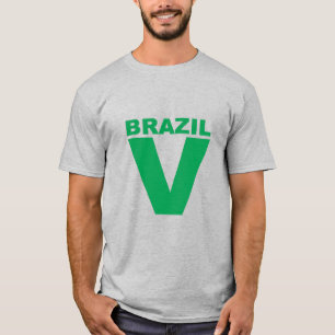 Graues Mann-T-Shirt BRAZIL VICTORY T-Shirt