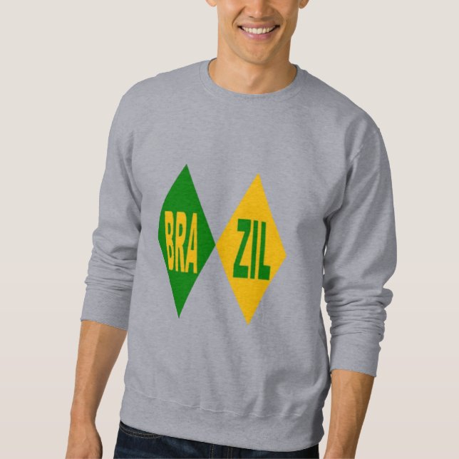 Graues Männer-Sweatshirt Sweatshirt (Vorderseite)