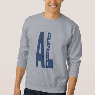 Graues Mannsshirt ALABAMA SOCCER Sweatshirt