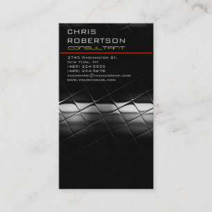 Graues Muster Attraktive Charming-Visitenkarte Visitenkarte