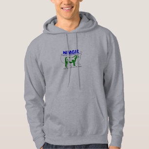 Graues NMGR mit Kapuze Sweatshirt Murrays