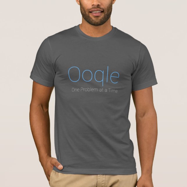 Graues Ooqle Shirt (Vorderseite)