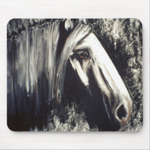 Graues Pferd Mousepad