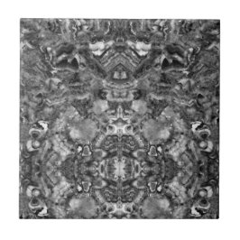 Graues Quarz, Schwarz-weißes graues Muster Fliese