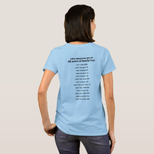 graues Revers des Logo-2-Sided T-Shirt