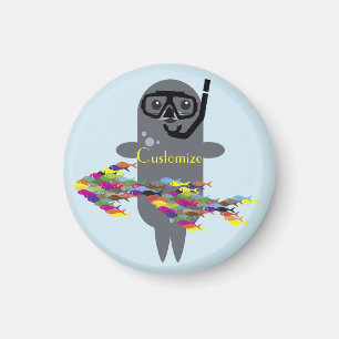 Graues Siegel Thunder_Cove Magnet