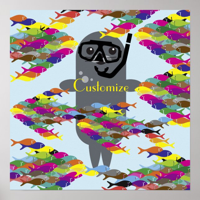 Graues Siegel Thunder_Cove Poster (Vorne)