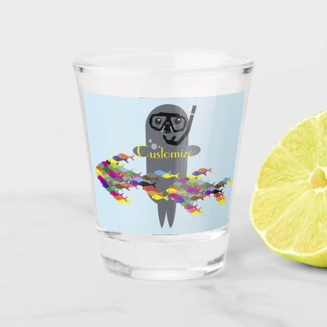 Graues Siegel Thunder_Cove Schnapsglas (Vorderseite)