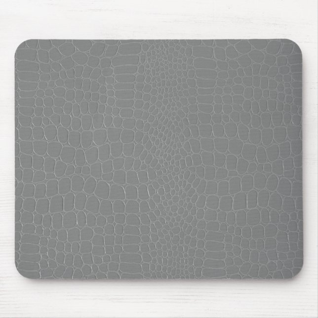Graues Snakeskin Mousepad (Vorne)