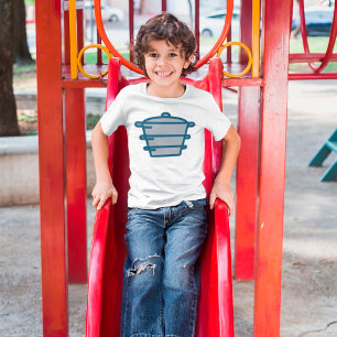 Graues Topf T-Shirt