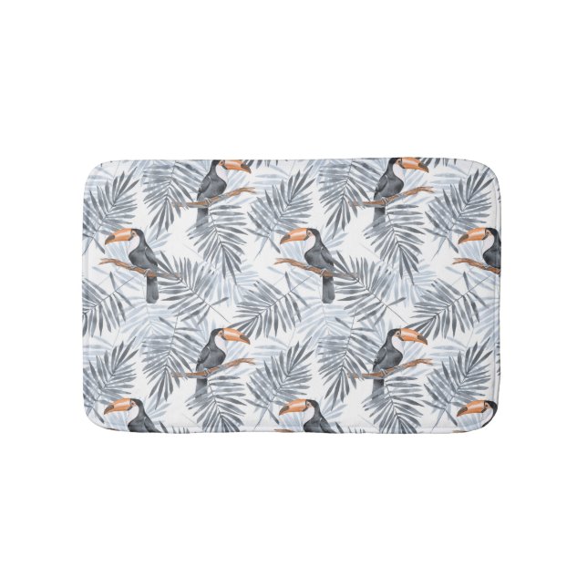 Graues Toucan Badematte (Vorderseite)