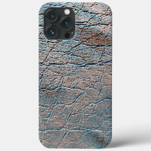 Graues und bräunliches Leder mit Satin-Farbe Case-Mate iPhone Hülle