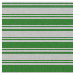 Graues und dunkles Grünes Muster Stoff