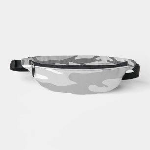 Graues urbanes militärisches Tarnmuster Bauchtasche