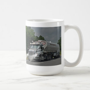 Graues Vieh Füttre Zisterne LKW für LKWs & Kids Kaffeetasse
