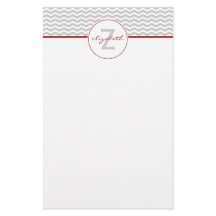 Graues Zickzack Monogramm