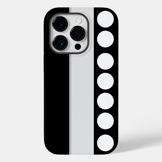 Graufarbe Case-Mate iPhone Hülle (Rückseite)