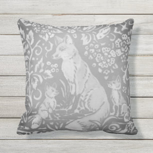 Graufox Family Woodland Animal Farmhouse Hütte  Kissen