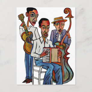 Graugalerie: Blues Boys Postkarte