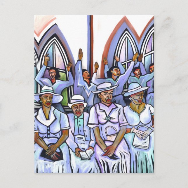 Graugalerie: Lob sein Postkarte (Vorderseite)