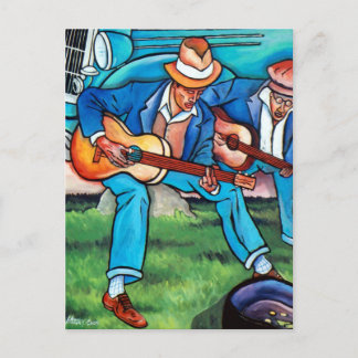 Graugalerie: Roadside Blues Postkarte