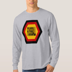 Graugrünes T-Shirt FUSSBALL DEUTSCHLAND